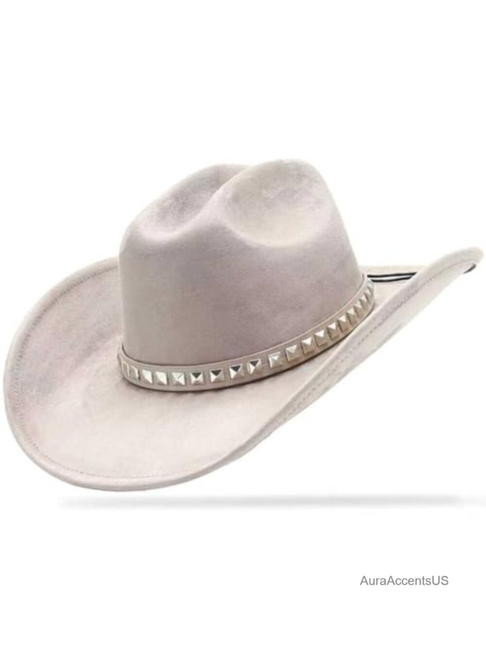 Soft Cowboy Hat Polyester Wide Brim Western Cowgirl Hat Gift Box